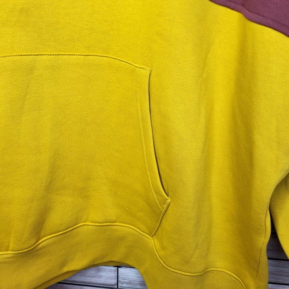 NWT Levi's Men's Hoodie - Gold & Maroon -Relaxed‎ Fit - XXL Long Sleeve Pullover - Picture 4 of 16